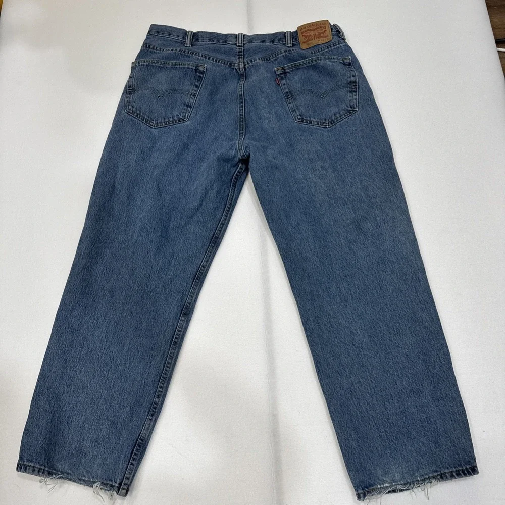 Levi's 550 Men's Relaxed Fit Jeans - Stonewash Blue 40/30‎